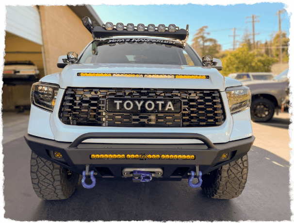 Toyota light truck as off-road vehicle